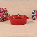 oval cast iron casserole oval casserole pot enamel coating